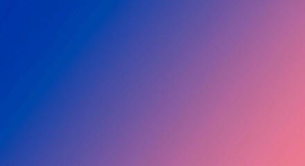 Obraz premium Blue Pink Gradient Background Soft Smooth Color Transition
