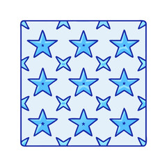 star pattern vector icon, eid al-fitr vector illustration - simple illustration of star pattern perfect for logos, and eid al-fitr-themed designs.