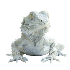 Obraz premium Photorealistic Isolated Lizard on Clean transparent background for.
