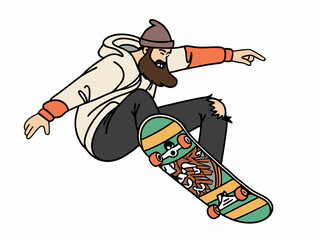 skater illustration