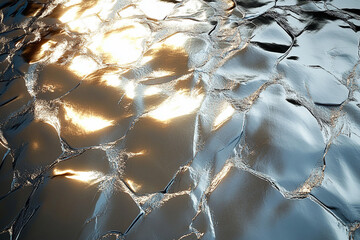 Obraz premium chrome texture