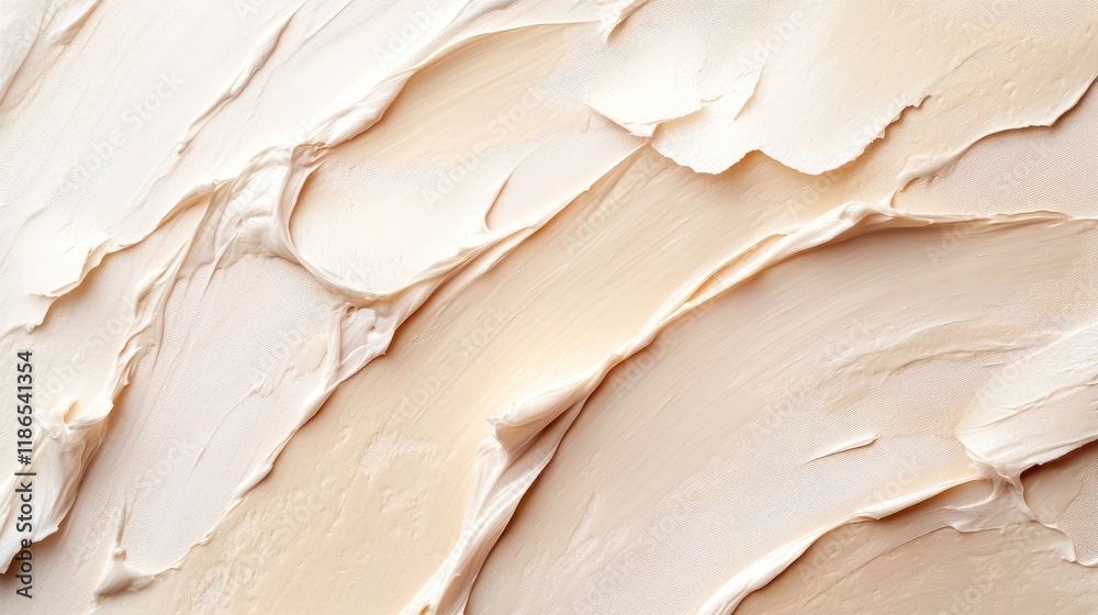 Poster textured soft beige background with subtle waves ideal for design and art projects