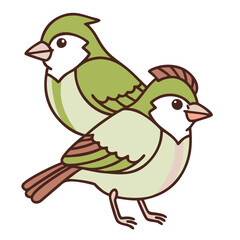 Colorful Bird Vector - High-Quality Illustration for Nature and Wildlife Themes