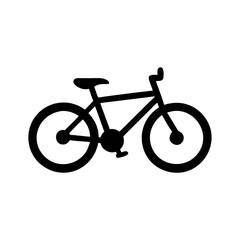 Bike Silhouette Vector Illustration - Ideal for Cycling Graphics and Branding