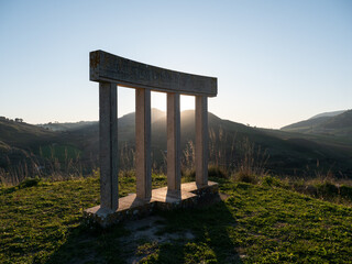 Pianto Romano, comune di Calatafimi. Luogo della prima battaglia dei mille di Garibaldi