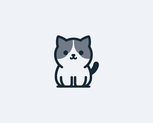 cartoon cat icon