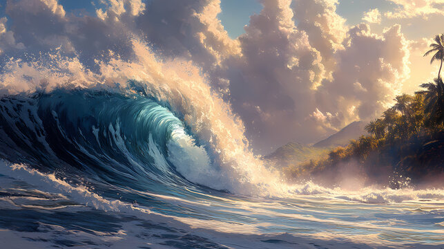 Paragraf. Wavesong. Illustration
