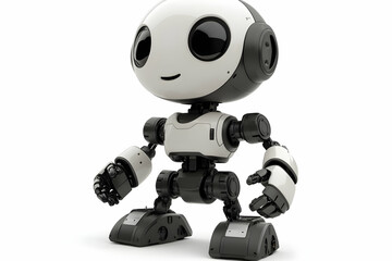 Adorable Cartoon Robot Toy for Children