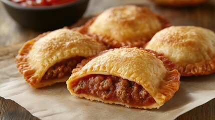 Toasted Ravioli with Golden Crisp Dough and Savory Meat Filling Perfect for Appetizers and Dishes