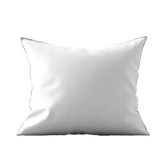 White pillows isolated on transparent background  background, PNG