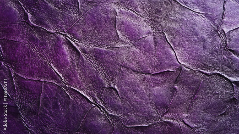 Aufkleber Purple textured leather background for elegant design projects and visual branding elements.