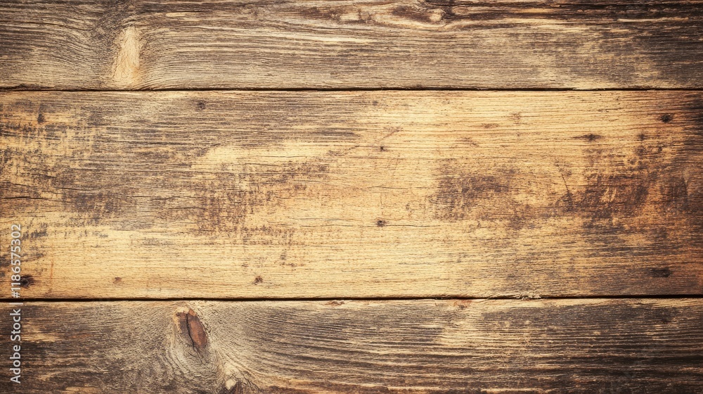 Poster weathered wooden planks with scratches and peeling paint showcasing a rustic grunge texture suitable