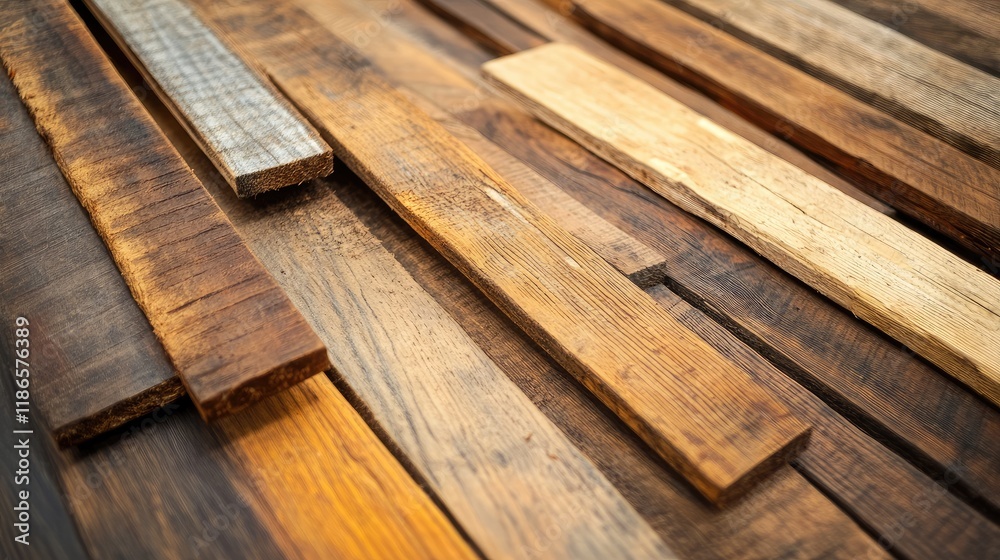 Poster rustic wooden plank background ideal for design projects showcasing natural textures and vintage aes