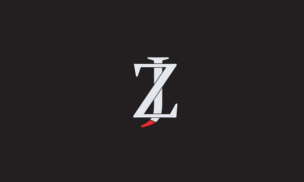 ZJ, JZ , J , Z , Abstract Letters Logo Monogram