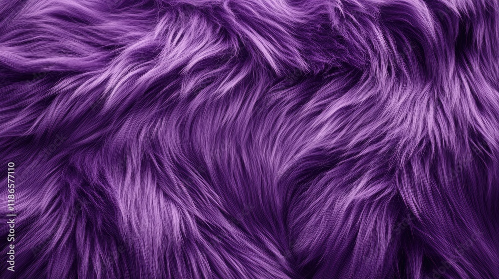 Aufkleber vibrant violet fur texture background ideal for creative design projects and artistic applications