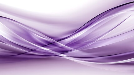 Abstract Purple and White Wave Design