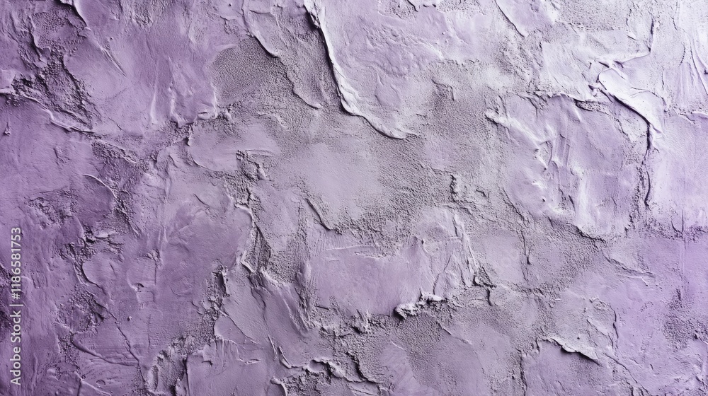 Poster purple textured wall background with artistic plaster design suitable for various creative projects 