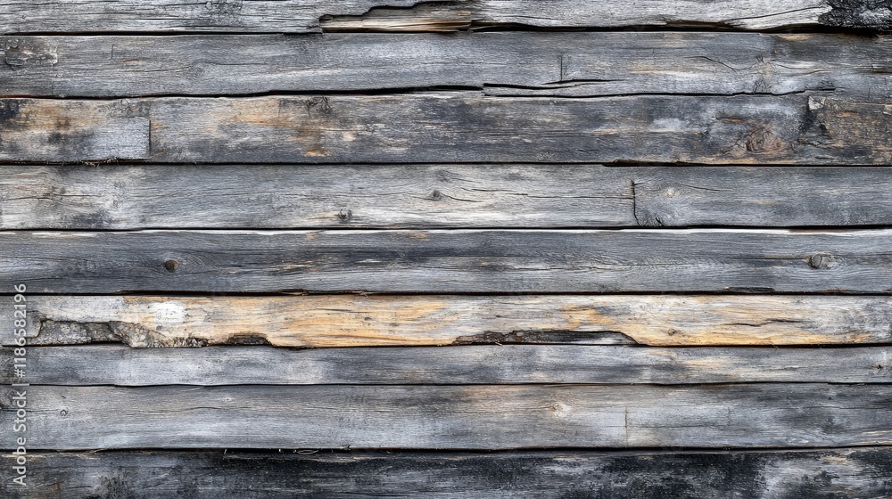Poster Weathered wooden plank background texture for rustic design elements and vintage style in creative projects and presentations