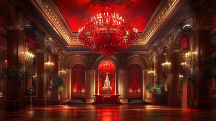 Exclusive bridal party venue background