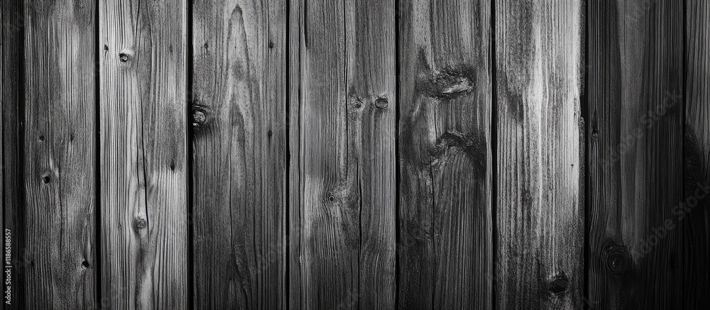Poster weathered grey wooden plank with rustic texture perfect for vintage themed design projects and backg