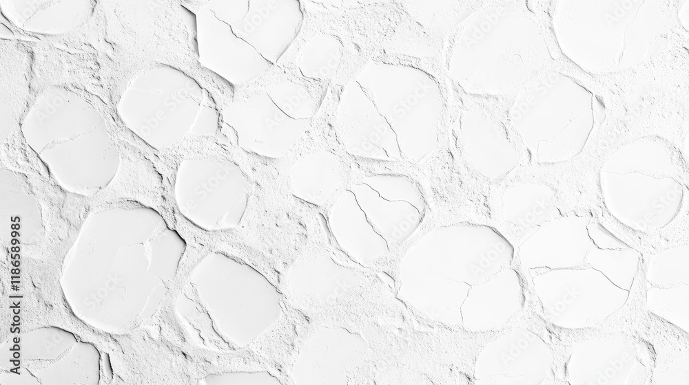 Aufkleber textured white background showcasing a vintage and grungy natural cement or stone wall pattern ideal