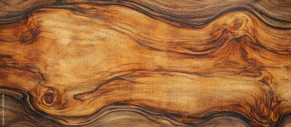 Poster Rustic wooden texture showcasing rich grain patterns ideal for backgrounds and design projects with a natural, organic aesthetic