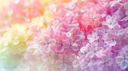 Fototapeta premium Spring Blossoms of Lilac Flowers