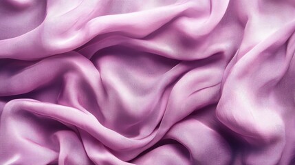 Obraz premium Luxurious seamless grape color satin fabric texture with flowing folds and soft sheen for elegant design backgrounds