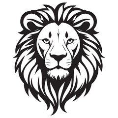 Obraz premium silhouette of lion