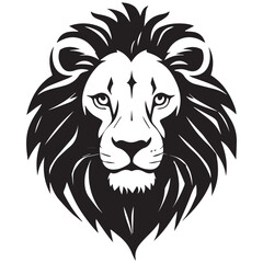 silhouette of lion