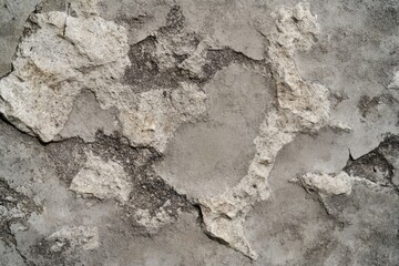 Fototapeta premium Close-up of a dirty wall with paint stains and imperfections