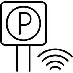 Smart Parking Icon