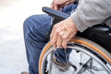 Obraz premium Elderly Care Wellness in the Community A vibrant senior wellness fair showcasing health checks, fitness activities, and nutrition guidance Lively and interactive booths offered valuable resources and