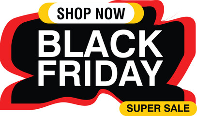 Special offer banner, hot sale, big sale, super sale, sale banner vector, black and yellow banner