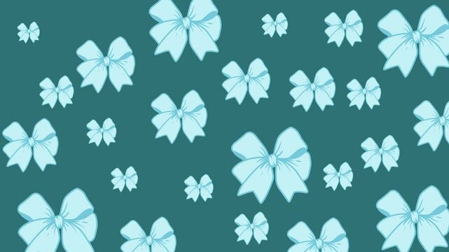 ribbon seamless pattern  animation. fun animation, background animation