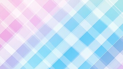 Abstract pastel diagonal plaid pattern background.