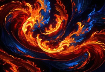 stunning visuals exquisite flame patterns blending bold color combinations captivating display, fire, colors, red, yellow, orange, blue, green, purple