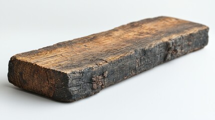 Fototapeta premium Ancient Rustic Wooden Plank: A weathered piece of history