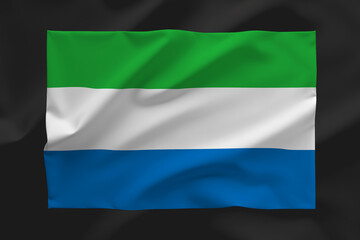 SIERA LEONE FLAG