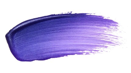 Fototapeta premium Deep Navy and Lavender Watercolor Strokes on White Background