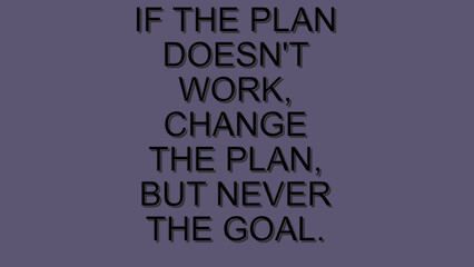 if the plan doesn't work grey background