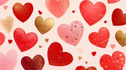 seamless pattern heart