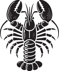 vector illustration lobster