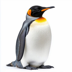Fototapeta premium penguin isolated on white background