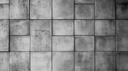 A classic brick wall in black and white, suitable for architectural or historical contexts