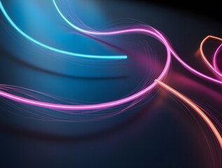 A amazing abstract 3D futuristic background