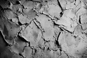 Naklejka premium Old cracked wall with a rough texture, suitable for backgrounds or architectural designs