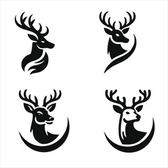 deer head icons