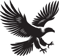eagle with wings