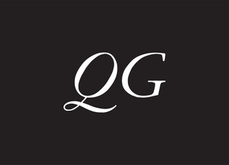 QG letter logo and initial logo design